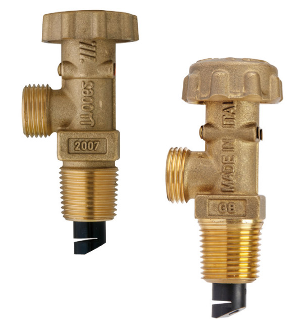 Cylinder valve with shut off device Series RB1520